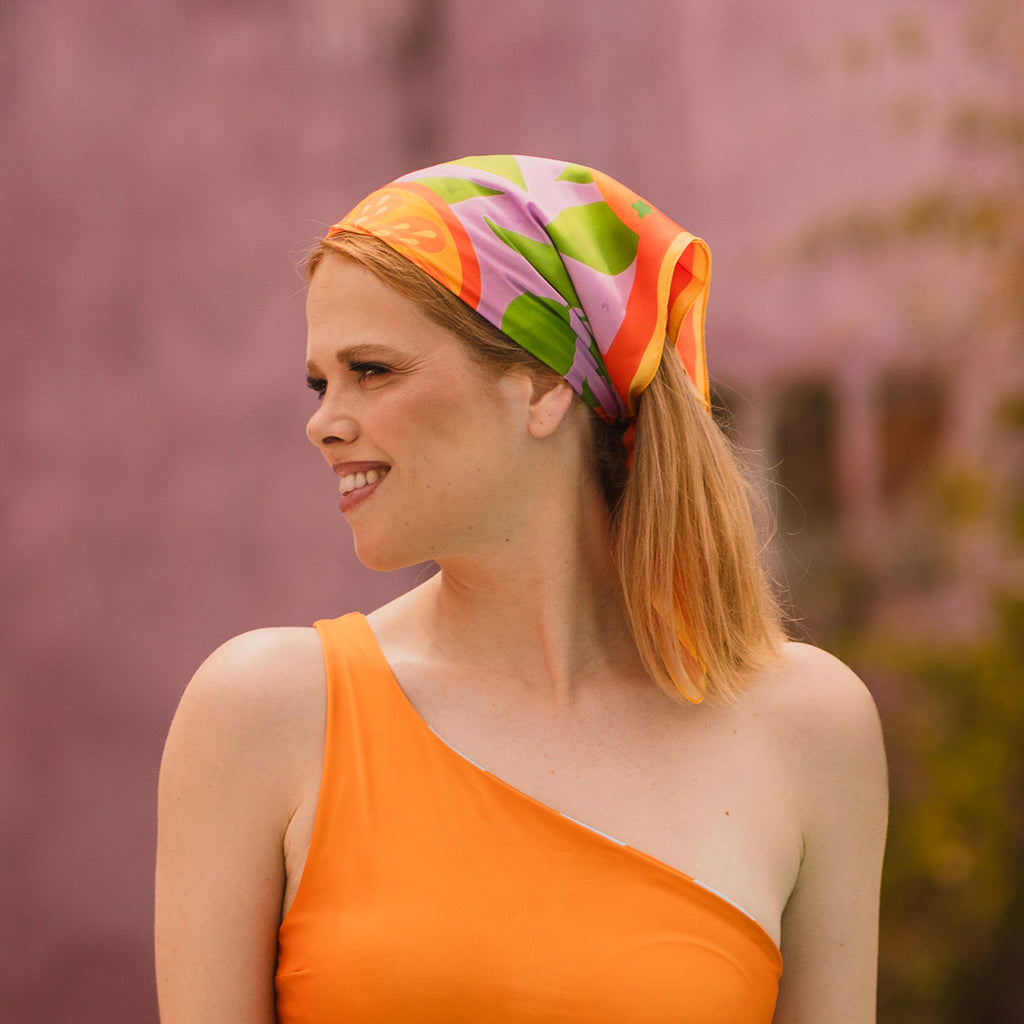 Lenço Zesty Orange
